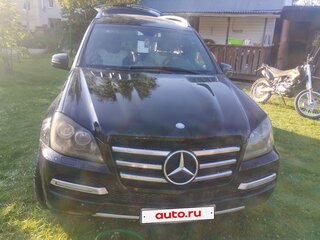 2011 Mercedes-Benz GL-Класс 350 I (X164) Рестайлинг, чёрный, 1950000 рублей, вид 1