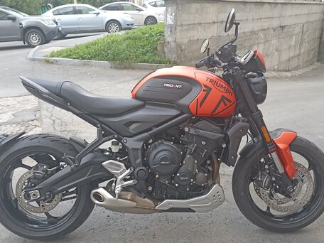 2023 Triumph Trident 660, оранжевый, 760000 рублей, вид 1