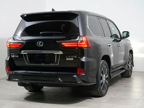 2018 Lexus LX 570 III Рестайлинг 2, чёрный - вид 6