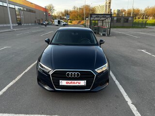 2017 Audi A3 III (8V) Рестайлинг, синий, 1750000 рублей, вид 3