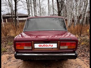 2003 Lada (ВАЗ) 2107, пурпурный, 120000 рублей, вид 5