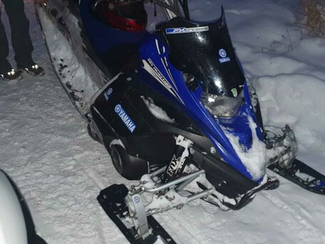 2008 Yamaha FXNytro, синий, 729000 рублей, вид 4