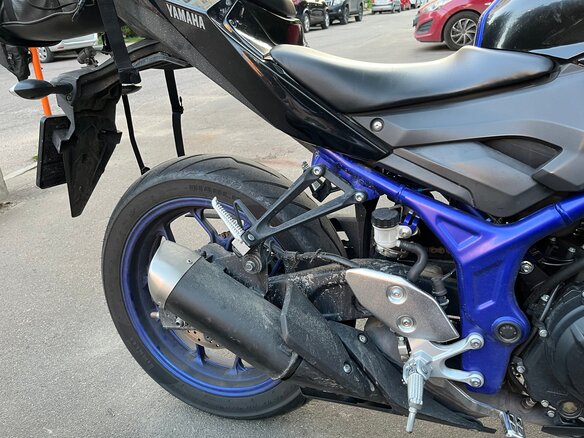 2018 Yamaha MT-03, синий, 420000 рублей - вид 16