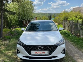 2021 Hyundai Solaris II Рестайлинг, белый, 1550000 рублей, вид 2