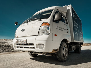 2009 Kia Bongo, белый, 850000 рублей, вид 1