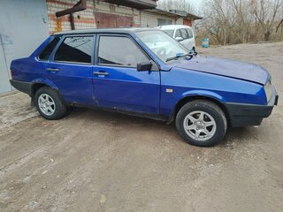 2002 Lada (ВАЗ) 21099, синий, 140000 рублей, вид 3
