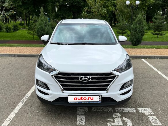 2020 Hyundai Tucson III Рестайлинг, белый, 2180000 рублей - вид 1