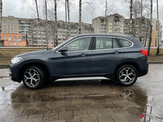 2018 BMW X1 16d sDrive II (F48), серый, 2300000 рублей, вид 3