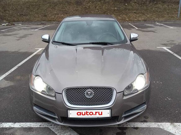 2008 Jaguar XF I, серый, 950000 рублей - вид 1