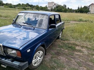 2006 Lada (ВАЗ) 2107, синий, 200000 рублей, вид 1