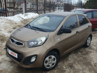 2011 Kia Picanto II, коричневый, 695000 рублей, вид 1