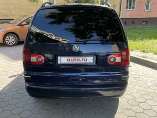 2002 Volkswagen Sharan I Рестайлинг, синий, 500000 рублей, вид 3