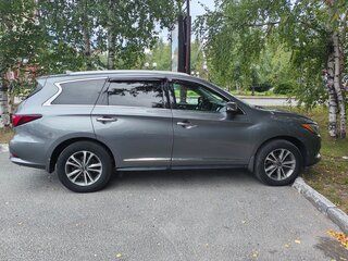 2017 Infiniti QX60 I Рестайлинг, серый, 2000000 рублей, вид 4
