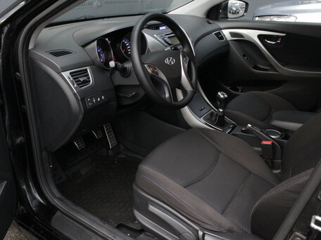 2013 Hyundai Elantra V (MD) Рестайлинг, чёрный, 1210000 рублей, вид 5