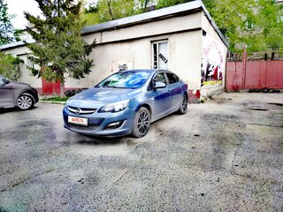 2012 Opel Astra J Рестайлинг, голубой, 600000 рублей, вид 2