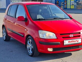 2005 Hyundai Getz I, красный, 445000 рублей, вид 3