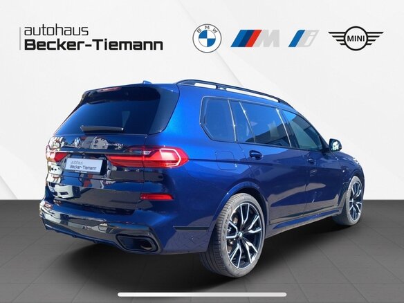 2020 BMW X7 40d I (G07), синий, 10500000 рублей - вид 7