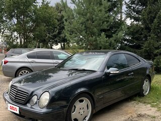 2000 Mercedes-Benz CLK-Класс 200 I (W208) Рестайлинг, чёрный, 600000 рублей, вид 1