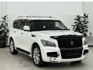 2013 Infiniti QX80 I, белый, 3850000 рублей, вид 4