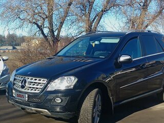 2008 Mercedes-Benz M-Класс 350 II (W164) Рестайлинг, чёрный, 1130000 рублей, вид 1