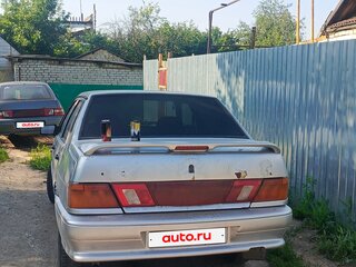 2008 Lada (ВАЗ) 2115, серебристый, 75000 рублей, вид 4