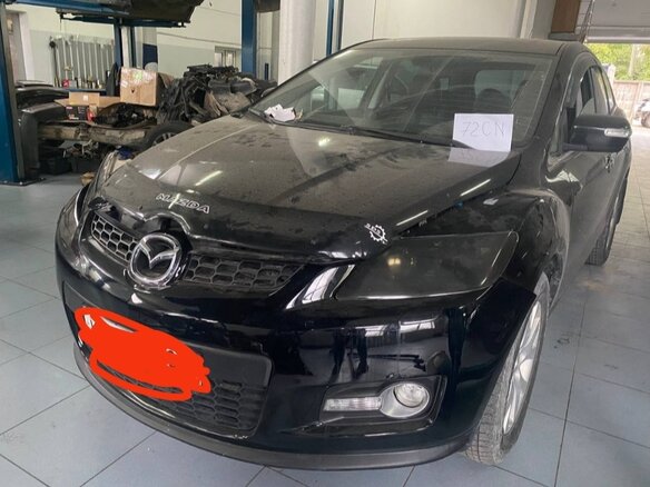 2008 Mazda CX-7 I, чёрный, 1150000 рублей - вид 1