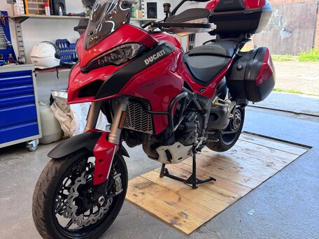 2018 Ducati Multistrada 1260, красный, 1140000 рублей, вид 4