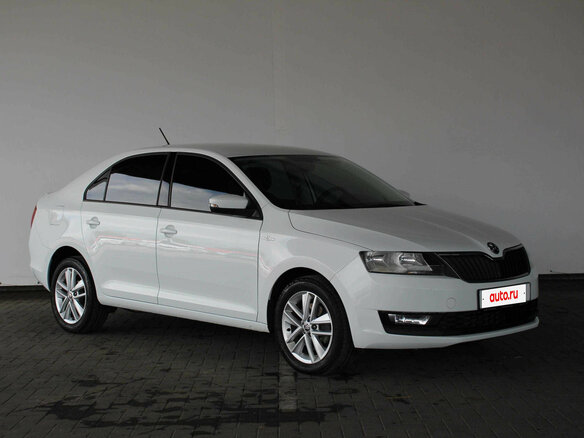 2019 Skoda Rapid I Рестайлинг, белый, 1499000 рублей - вид 2