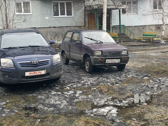 2005 Lada (ВАЗ) 1111 Ока, фиолетовый, 95000 рублей - вид 2