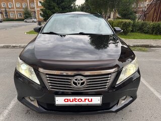 2014 Toyota Camry VII (XV50), чёрный, 1750000 рублей, вид 2