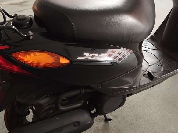 2011 Yamaha Jog, чёрный, 75000 рублей