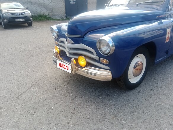 1957 ГАЗ М-20 «Победа», синий, 495000 рублей