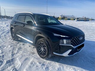 2023 Hyundai Santa Fe IV Рестайлинг, чёрный, 4300000 рублей, вид 2