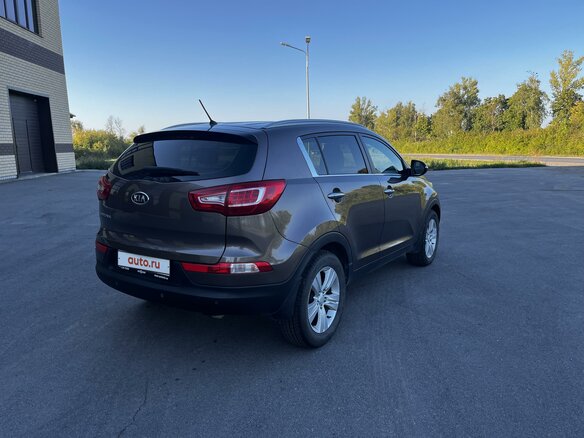 2011 Kia Sportage III, коричневый, 1450000 рублей - вид 3