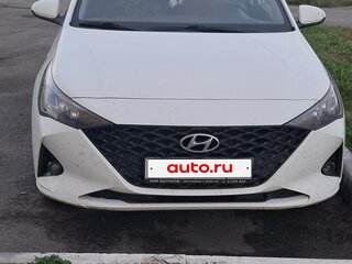 2020 Hyundai Solaris II Рестайлинг, белый, 1400000 рублей, вид 1