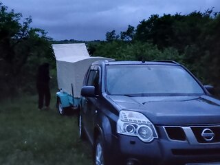 2011 Nissan X-Trail II, синий, 1200000 рублей, вид 1