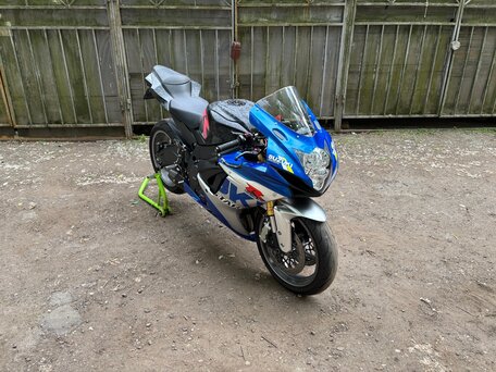 2012 Suzuki GSX-R 750, синий, 790000 рублей, вид 2
