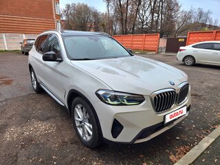 2021 BMW X3 30d xDrive III (G01) Рестайлинг, белый, 5400000 рублей, вид 3