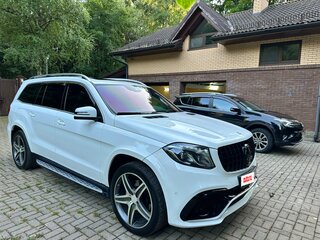 2018 Mercedes-Benz GLS 350 d I (X166), белый, 4500000 рублей, вид 3