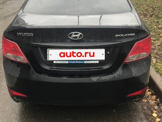 2015 Hyundai Solaris I Рестайлинг, чёрный, 950000 рублей, вид 1