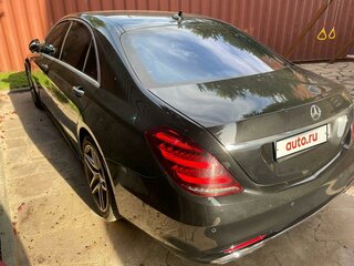 2018 Mercedes-Benz S-Класс 400 d Long VI (W222, C217) Рестайлинг, чёрный, 6850000 рублей, вид 2