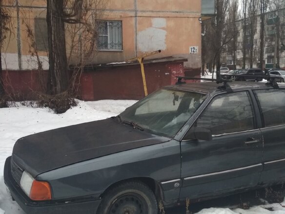 1986 Audi 100 III (C3), синий, 65000 рублей - вид 2