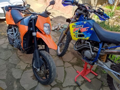 1996 Husaberg FE 400, синий, 200000 рублей, вид 3
