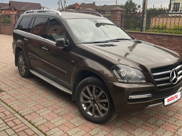 2011 Mercedes-Benz GL-Класс 350 I (X164) Рестайлинг, коричневый, 2300000 рублей