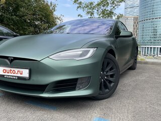 2016 Tesla Model S 75 I Рестайлинг, зелёный, 2350000 рублей, вид 1