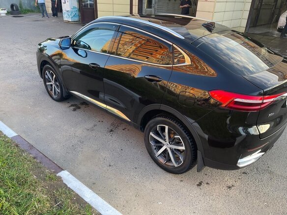 2019 Haval F7x I, чёрный - вид 4