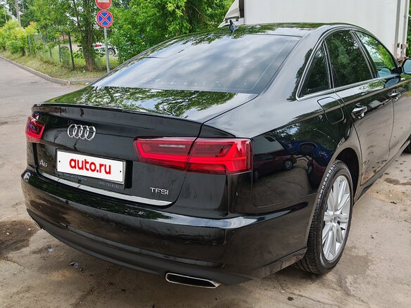 2016 Audi A6 IV (C7) Рестайлинг, чёрный, 2800000 рублей - вид 1