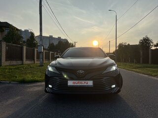 2019 Toyota Camry VIII (XV70), чёрный, 3450000 рублей, вид 5