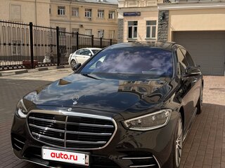 2021 Mercedes-Benz S-Класс 500 Long 4MATIC VII (W223), чёрный, 10200000 рублей, вид 3