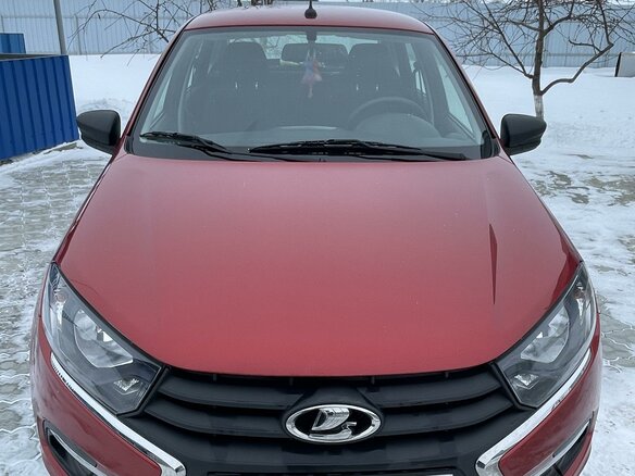 2020 Lada (ВАЗ) Granta I Рестайлинг, красный, 750000 рублей